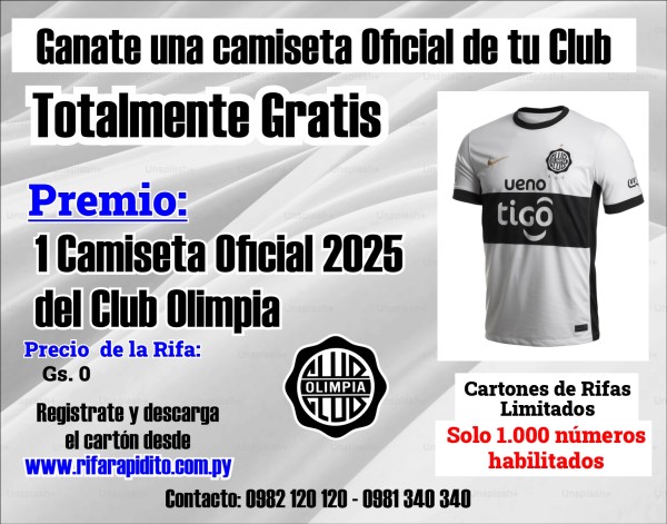 Camiseta Original Olimpia	